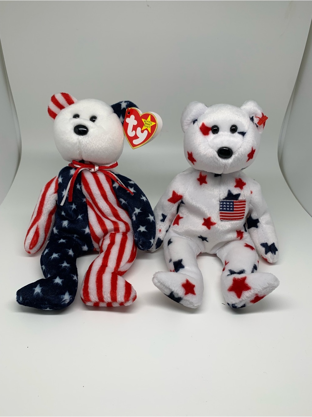 Ty Beanie Babies Spangle and Glory 1999 Retired Plush Toy
